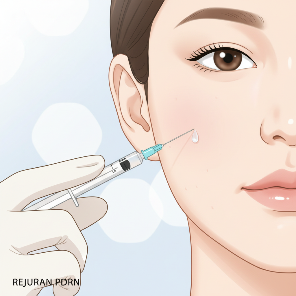 Rejuran PDRN treatment illustration