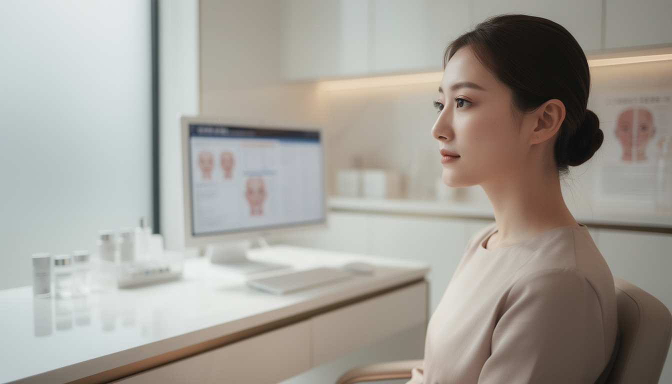 Full face fat grafting consultation with a Korean plastic surgeon in Seoul