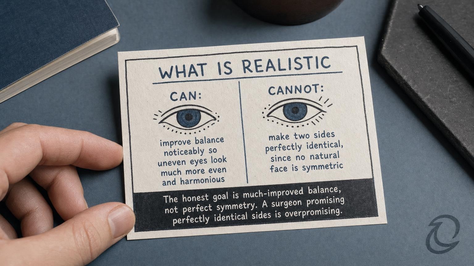 What is realistic: much-improved balance, not perfectly identical sides