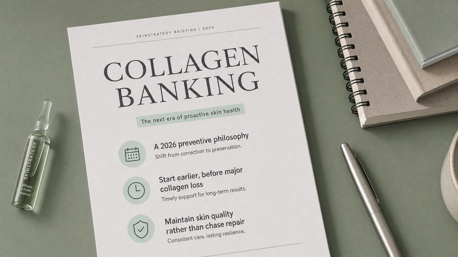 Collagen banking 2026: invest in skin quality earlier