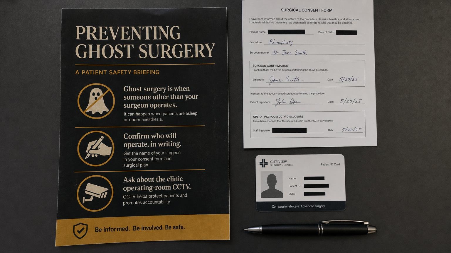Preventing ghost surgery 2026